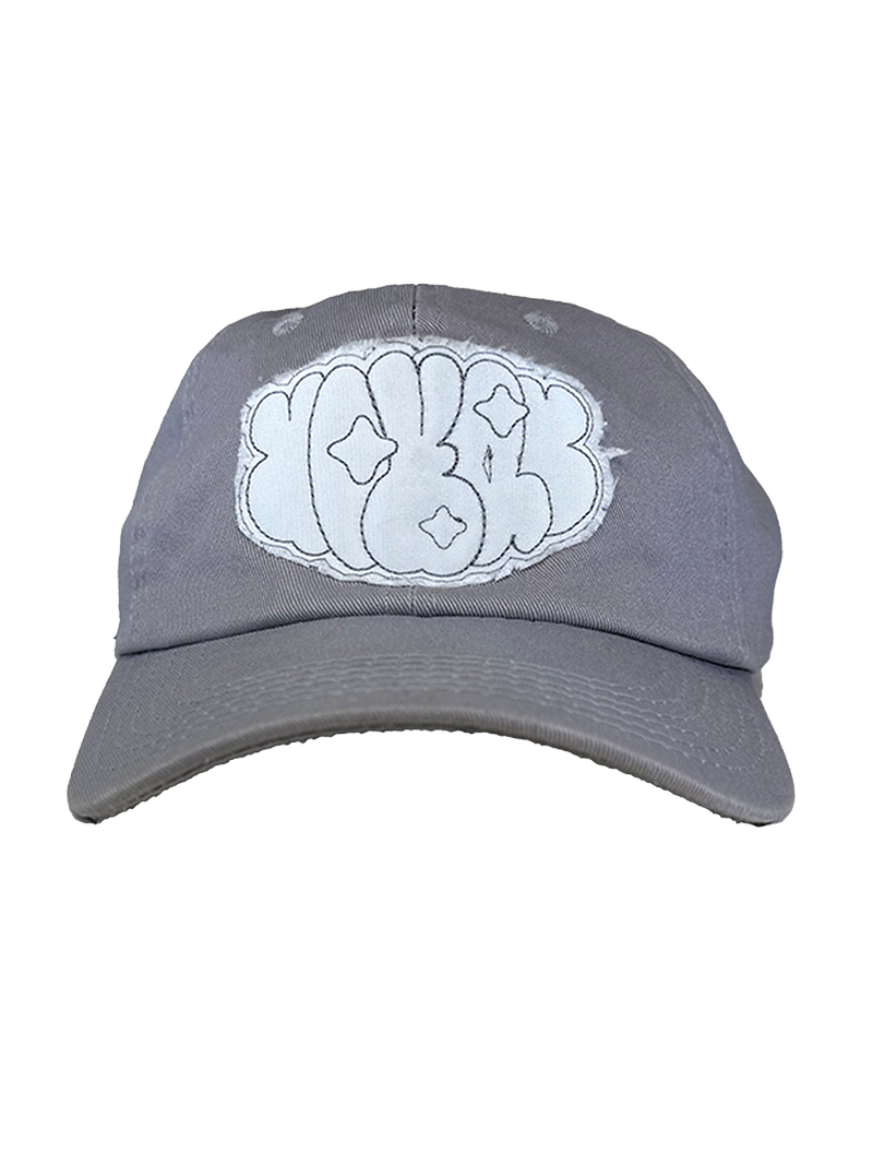 KIRBEE TWILL COTTON DAD KAP - GREY