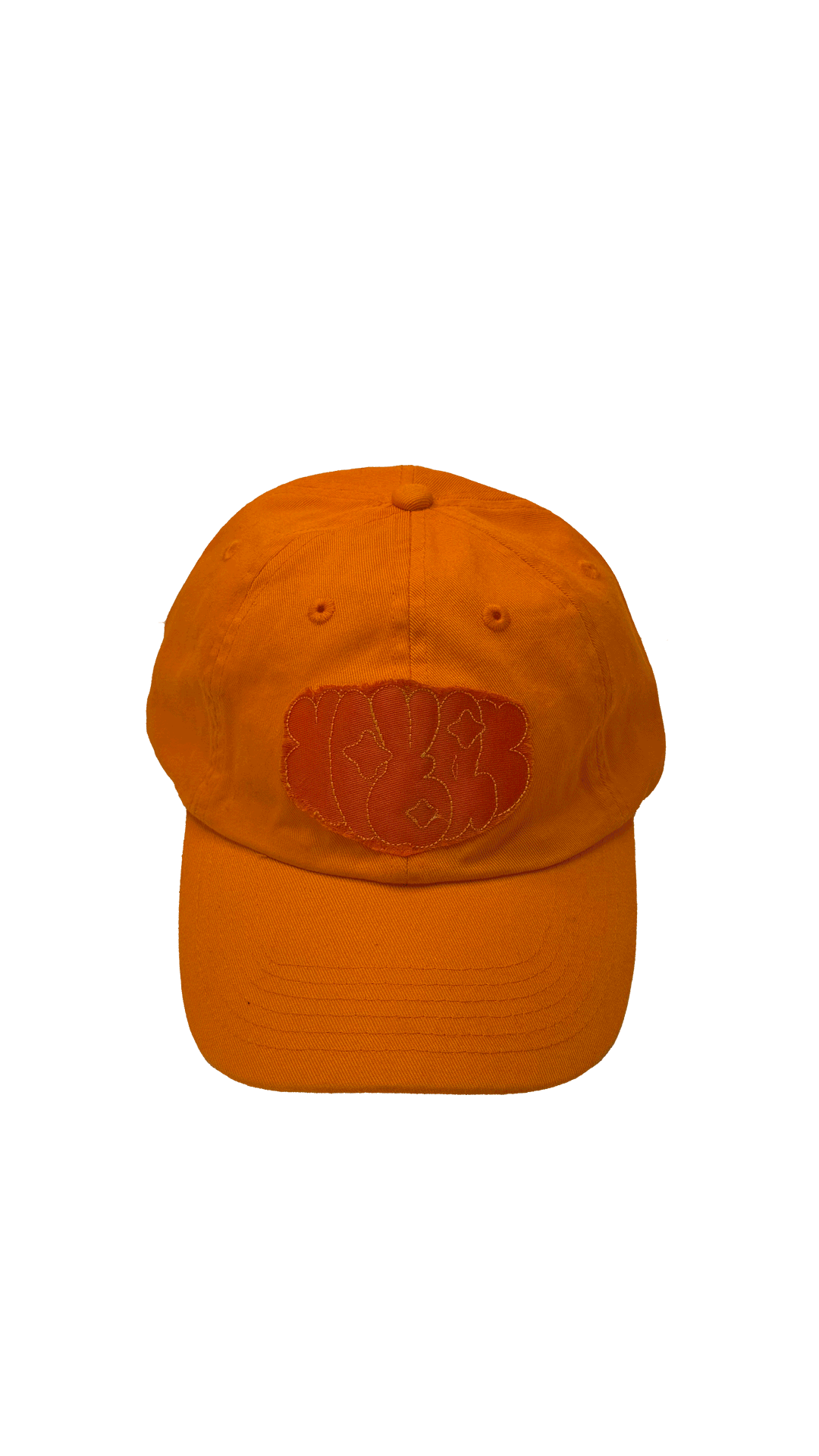 KIRBEE TWILL COTTON HAT - ORANGE